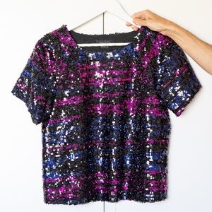 Sanctuary Sequin Top